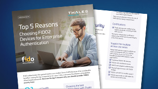 Top 5 Reasons to choose FIDO2 Devices for Phishing-resistant Authentication