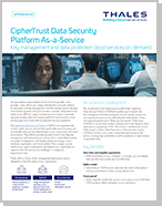 CipherTrust en tant que service
